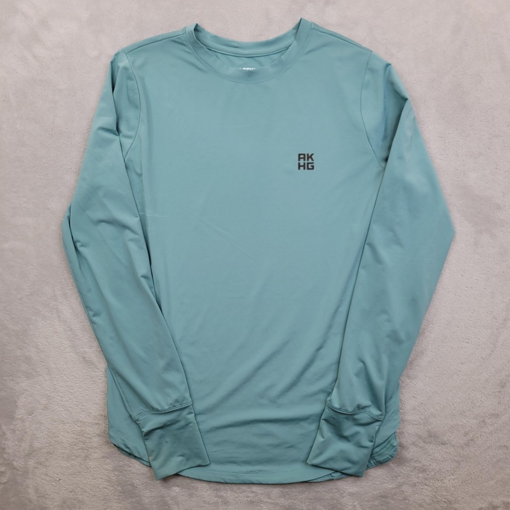 Alaskan Hardgear Shirt Mens XS Blue Long Sleeve UPF 50+ Performance Outdoor